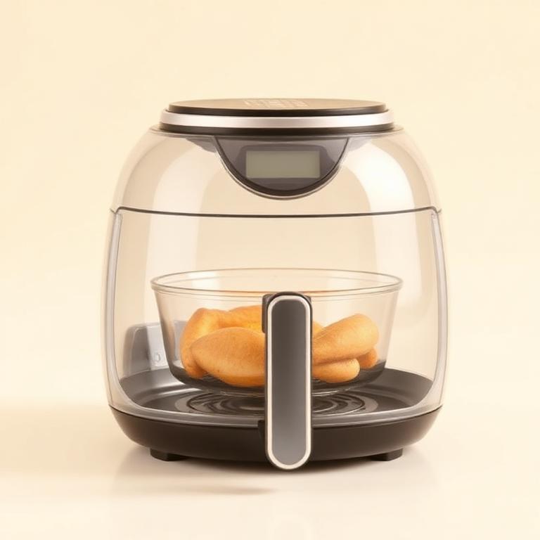 EDT Luma ZERO COATING PureGlass™ Air Fryer Oven