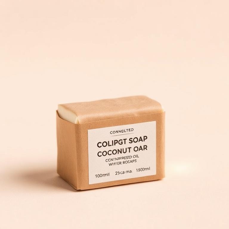 Kaprica Natural Handcrafted Pure Cold Pressed Coconut Oil Soap