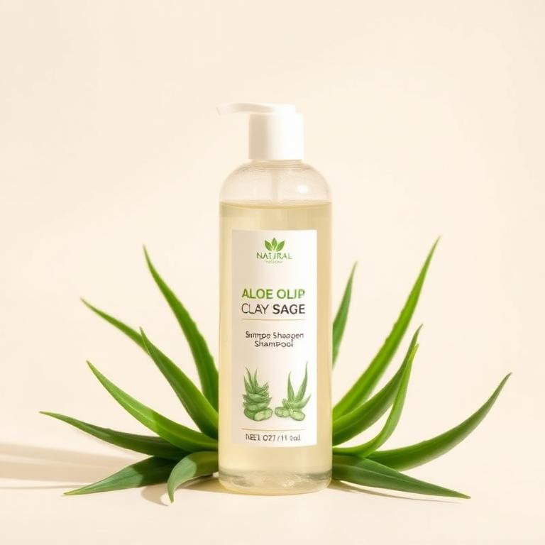 Rustic Art Aloe Clary Sage Natural Shampoo
